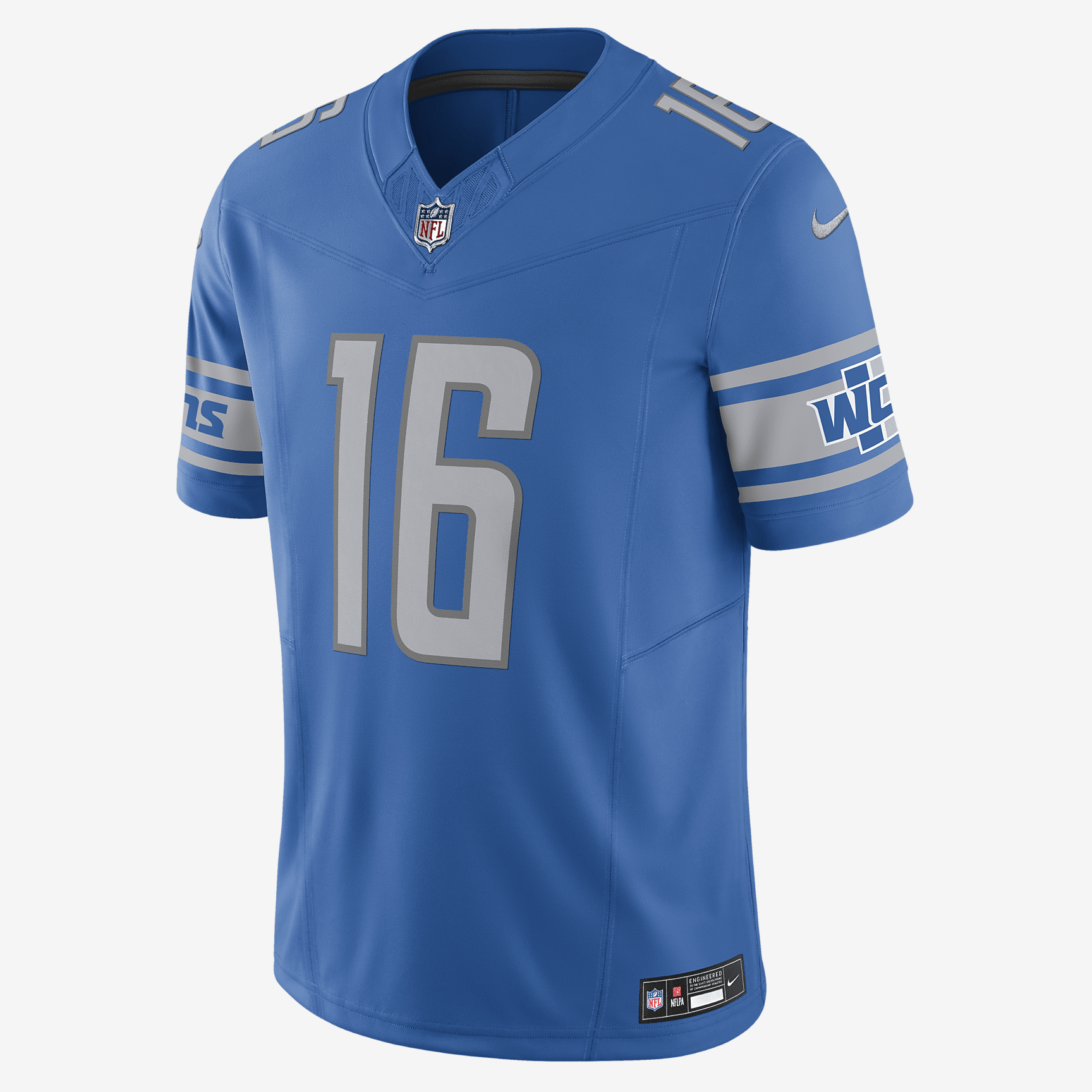 Detroit Lions No16 Jared Goff Olive Men's Stitched Limited 2017 Salute To Service Jersey